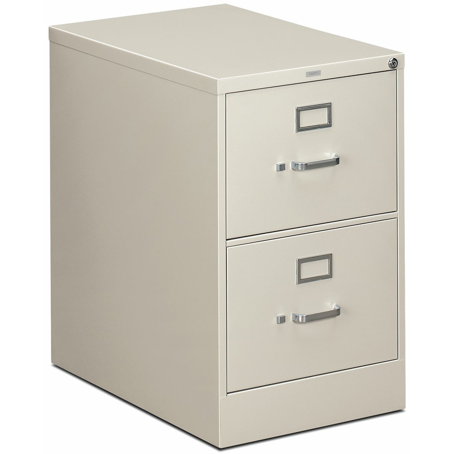 310 Series Vertical File, 2 Legal-Size File Drawers, Light Gray, 18.25" x 26.5" x 29
