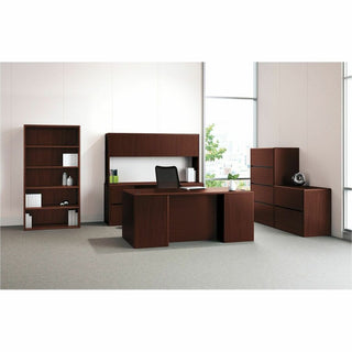 HON 10700 H10745R Pedestal Credenza - 72" x 24"29.5" - 2 x Box, File Drawer(s)Right Side - Waterfall Edge