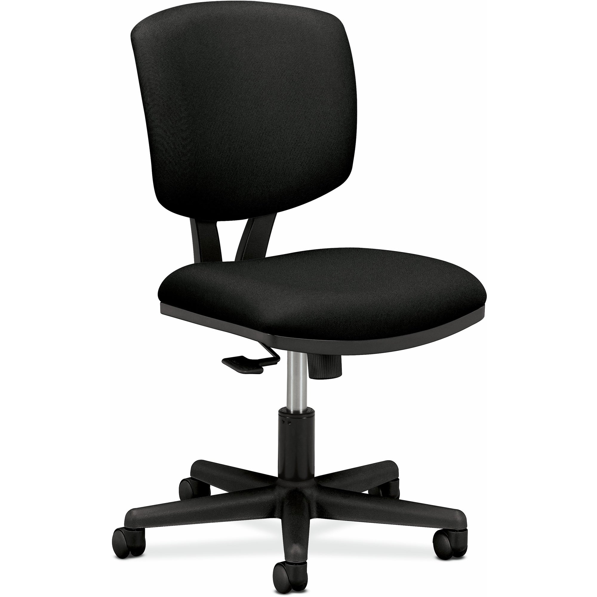 Volt Series Task Chair with Synchro-Tilt, Supports Up to 250 lb, 18" to 22.25" Seat Height, Black