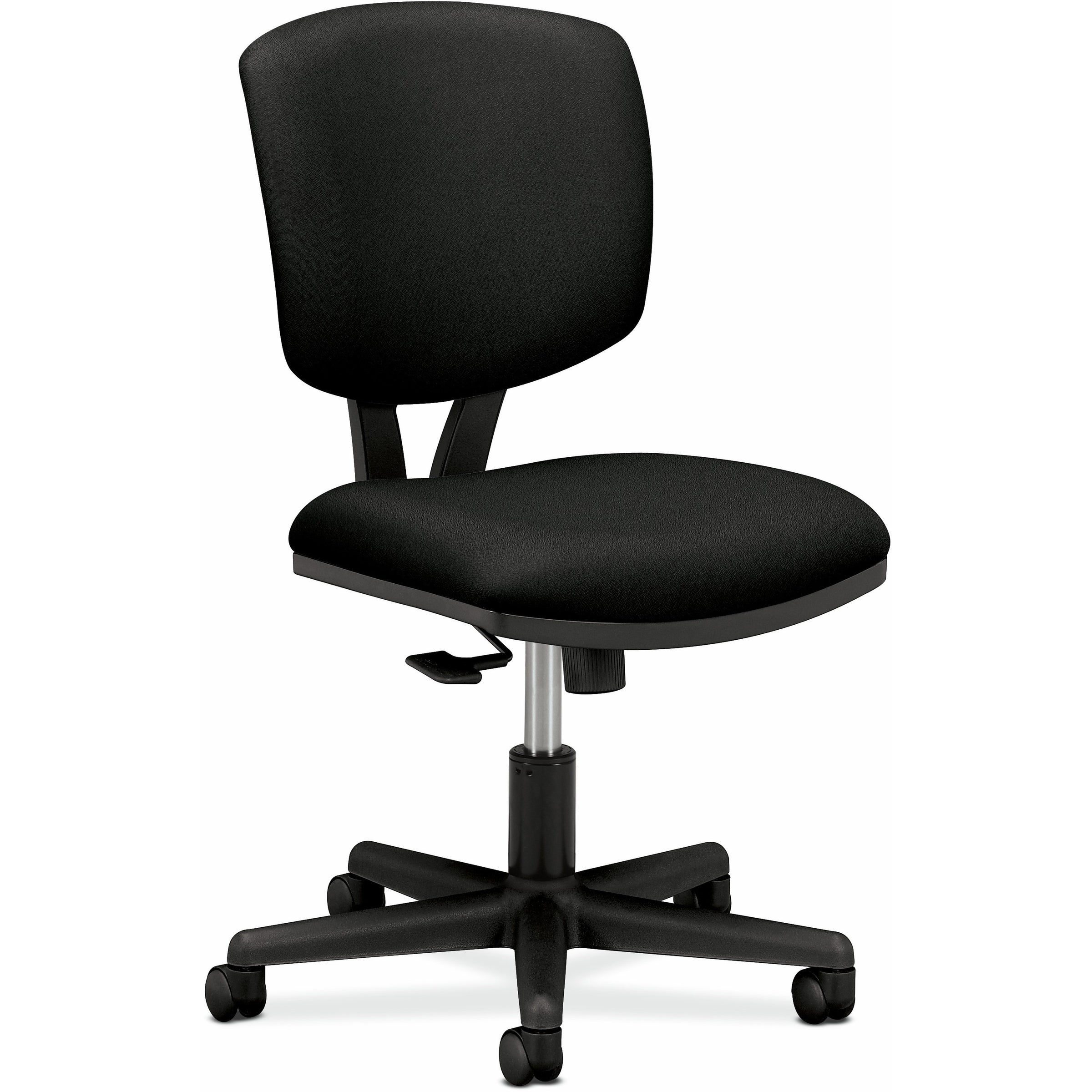 Volt Series Task Chair with Synchro-Tilt, Supports Up to 250 lb, 18" to 22.25" Seat Height, Black