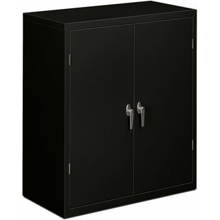 Assembled Storage Cabinet, 36w x 18d x 42h, Black