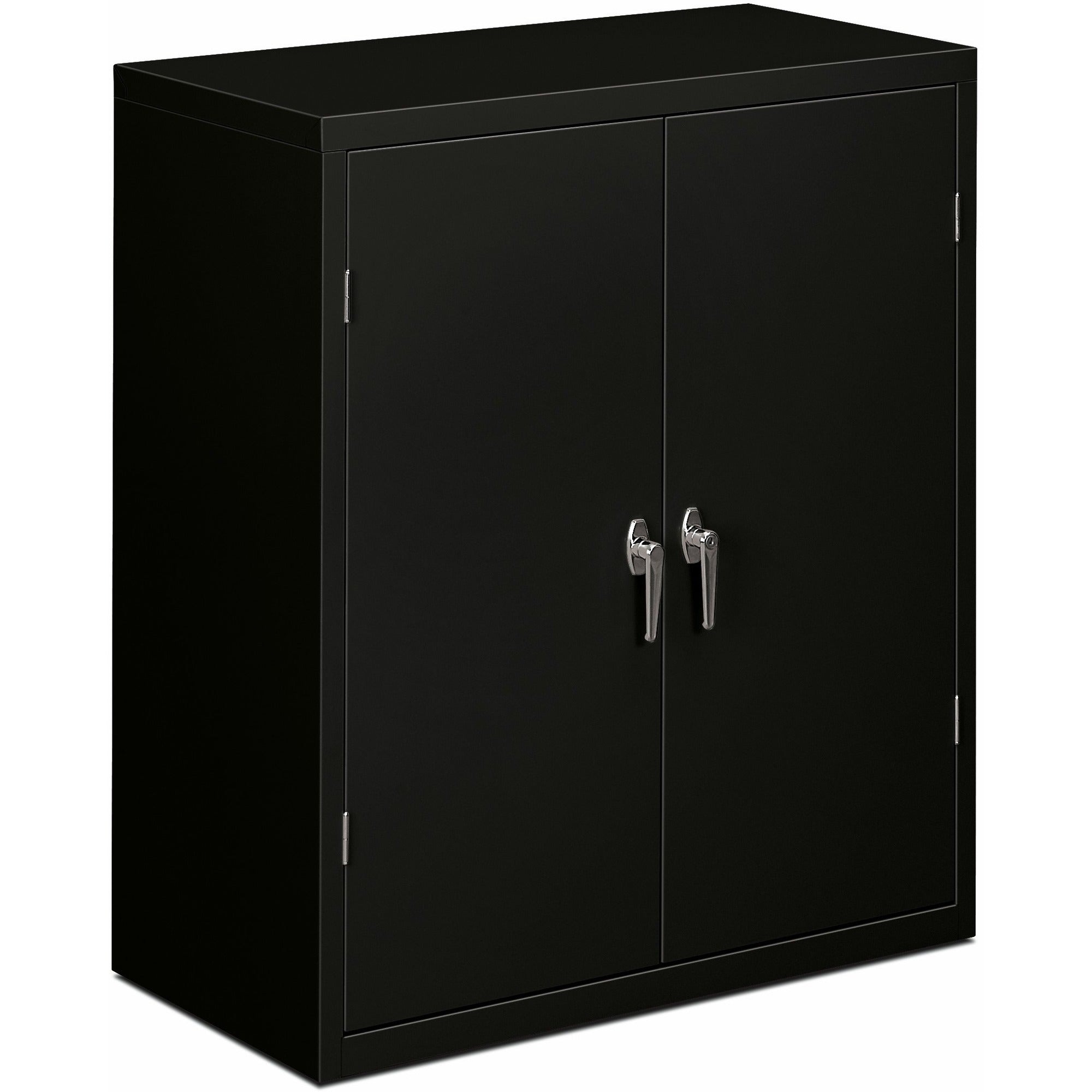 Assembled Storage Cabinet, 36w x 18d x 42h, Black