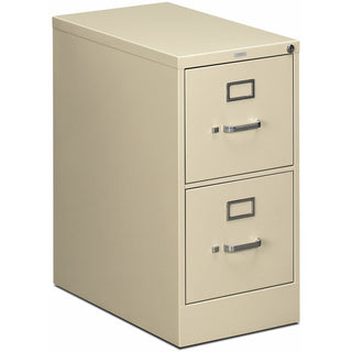 510 Series Vertical File, 2 Letter-Size File Drawers, Putty, 15" x 25" x 29
