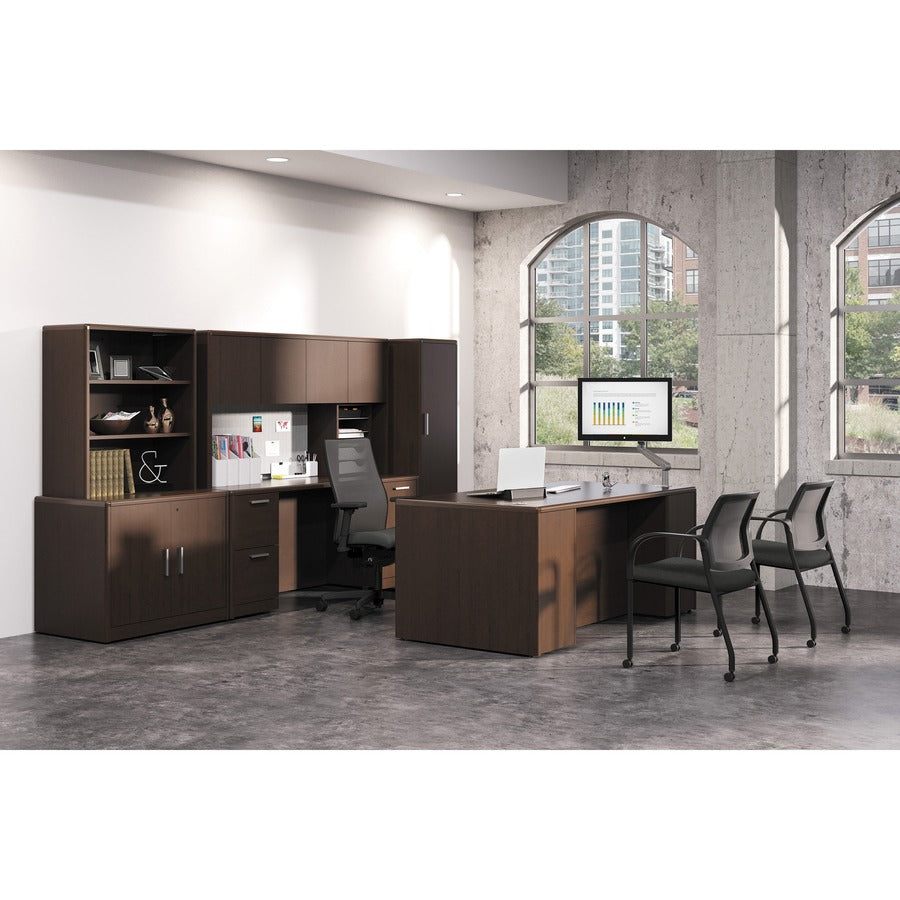 hon-10700-h10734-hutch-686-x-146371-4-drawers-waterfall-edge-finish-mahogany_hon10734nn - 4
