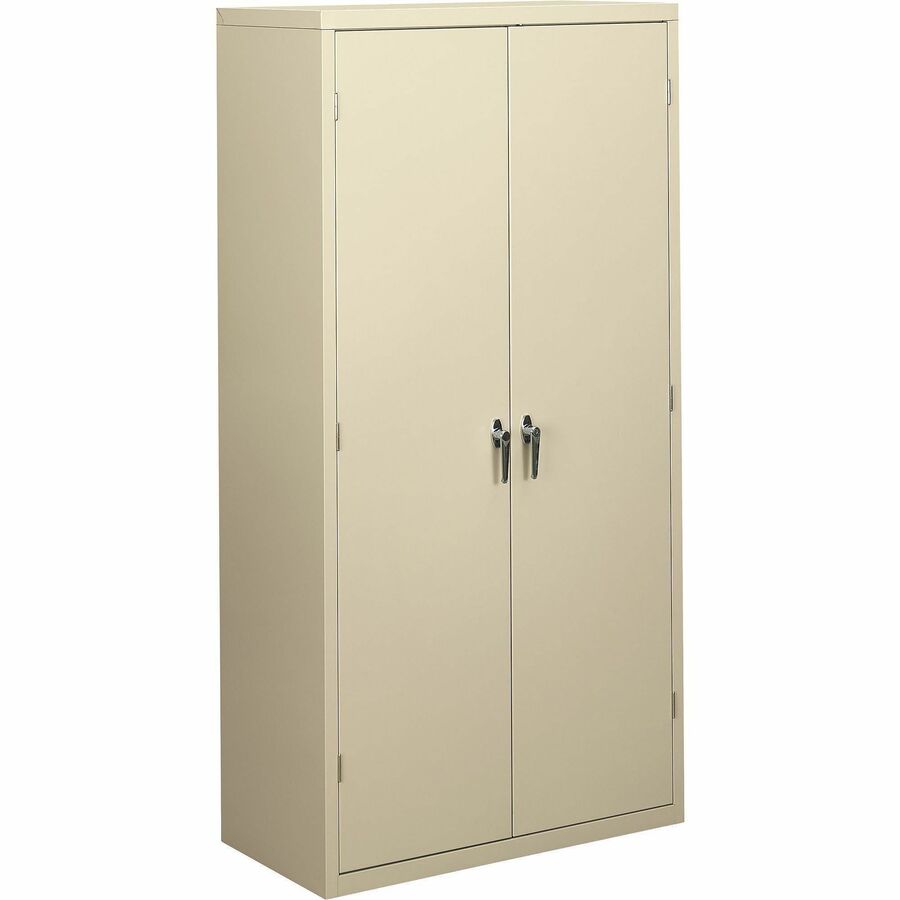 Assembled Storage Cabinet, 36w x 18.13d x 71.75h, Putty