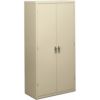 Assembled Storage Cabinet, 36w x 18.13d x 71.75h, Putty
