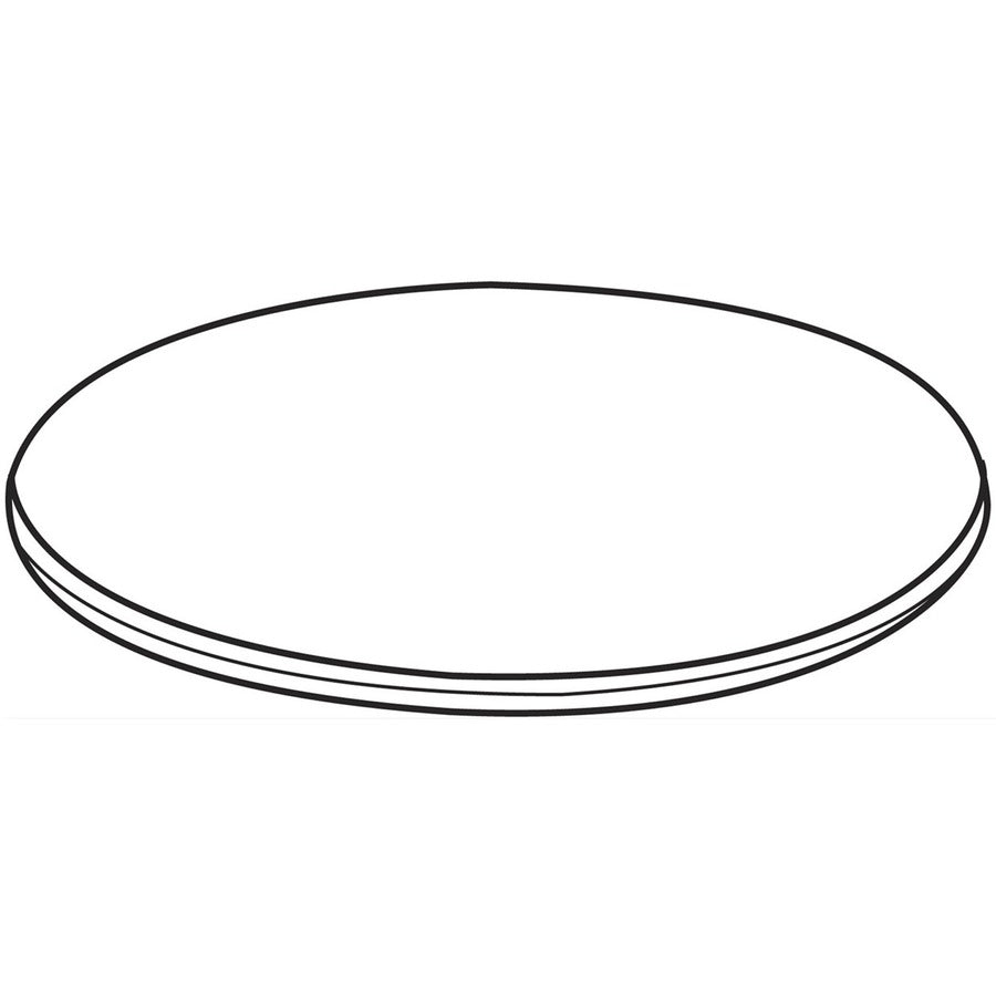 HON 10700 H107242 Tabletop - 42" - Waterfall Edge - Finish: Mahogany - 