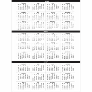 Black-on-White Photo Weekly Appointment Book, Landscapes Photography, 11 x 8.5, Black Cover, 12-Month (Jan to Dec): 2024