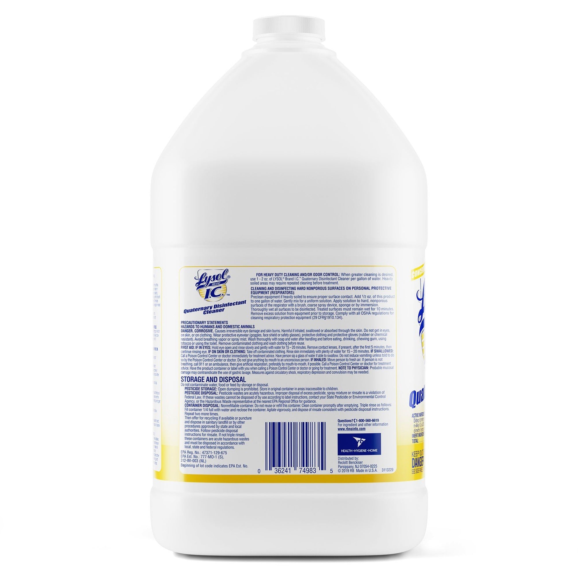 Lysol IC Quaternary Disinfectant, Sold as 1 Each - 3