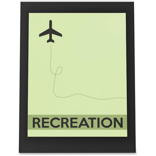 Deflecto Superior Image Bordered Sign Holder - 11" x 8.5" - 1 Each - Clear, Black