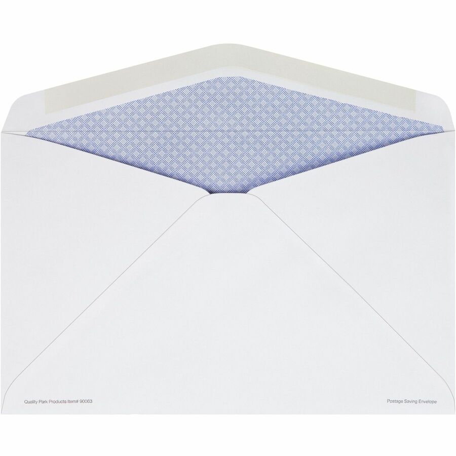 Postage Saving Envelope, #6 5/8, Commercial Flap, Gummed Closure, 6 x 9.5, White, 500/Pack