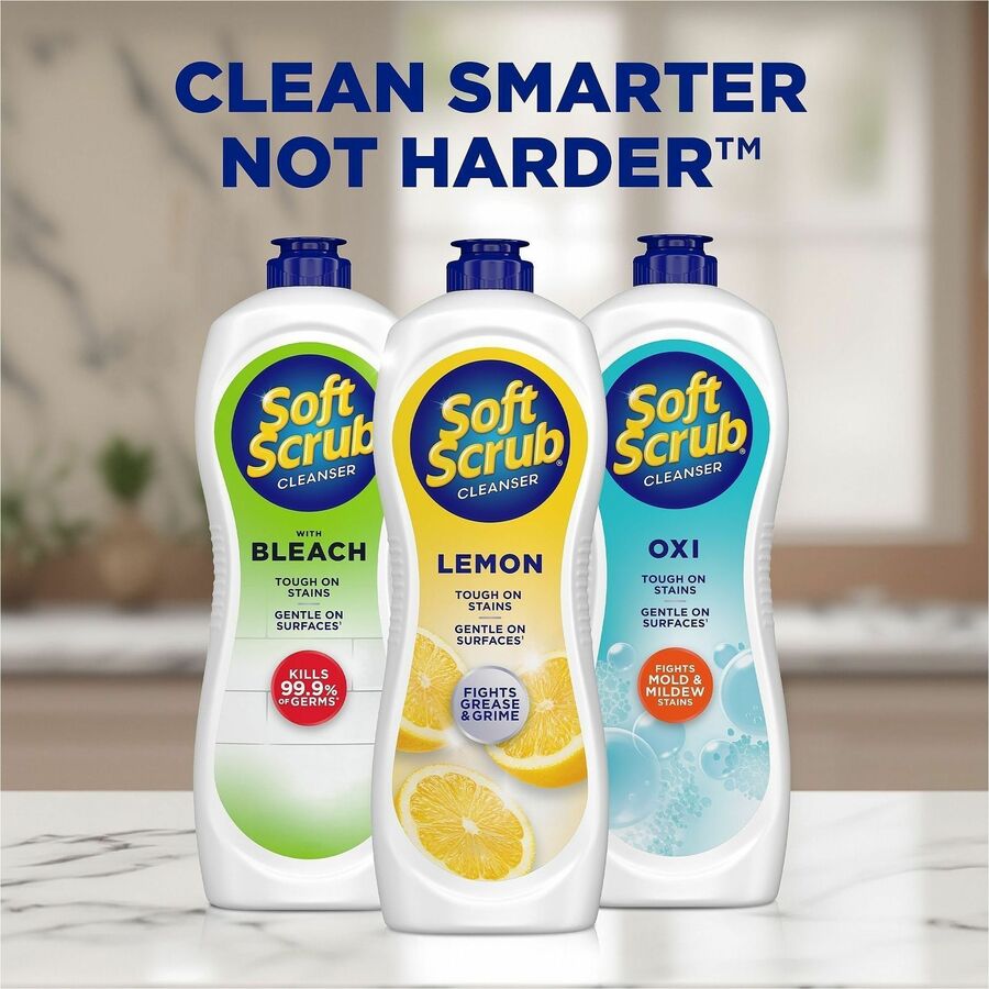 Dial Commercial Soft Scrub Lemon Cleanser, Sold as 1 Each