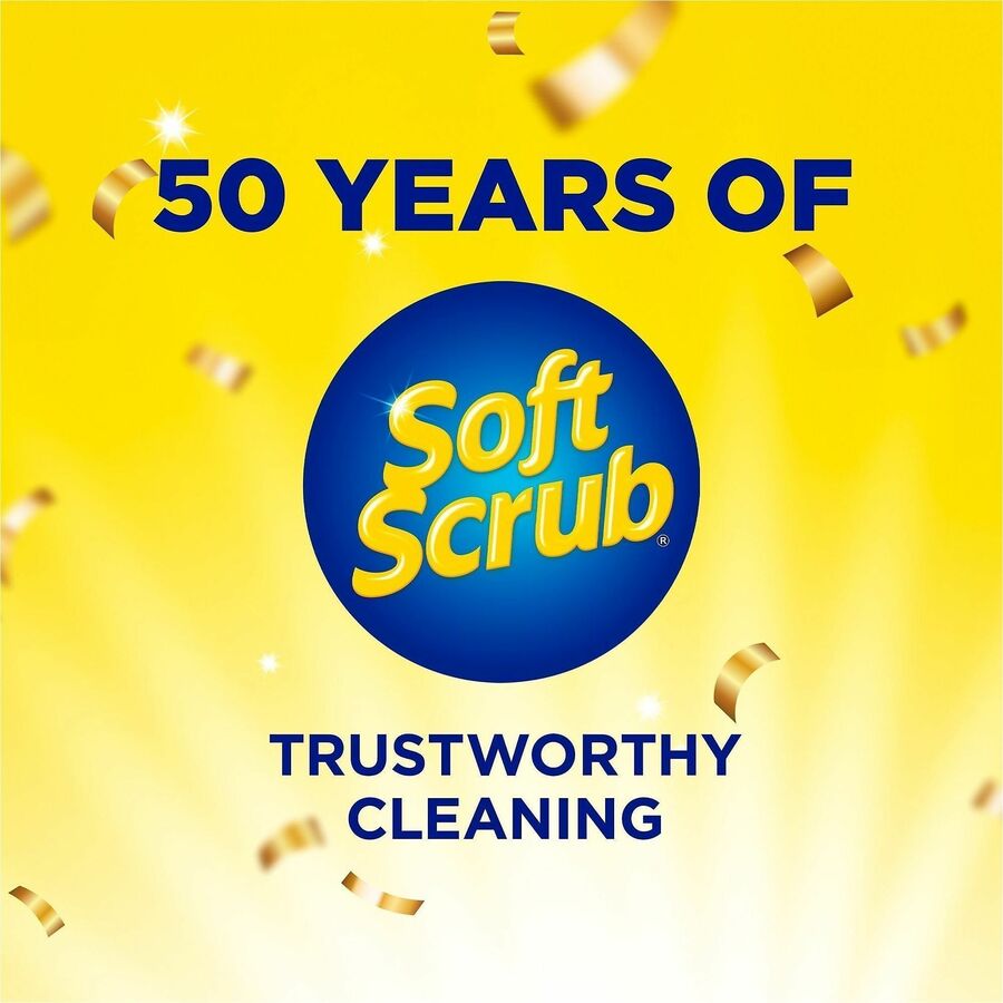 Dial Commercial Soft Scrub Lemon Cleanser, Sold as 1 Each
