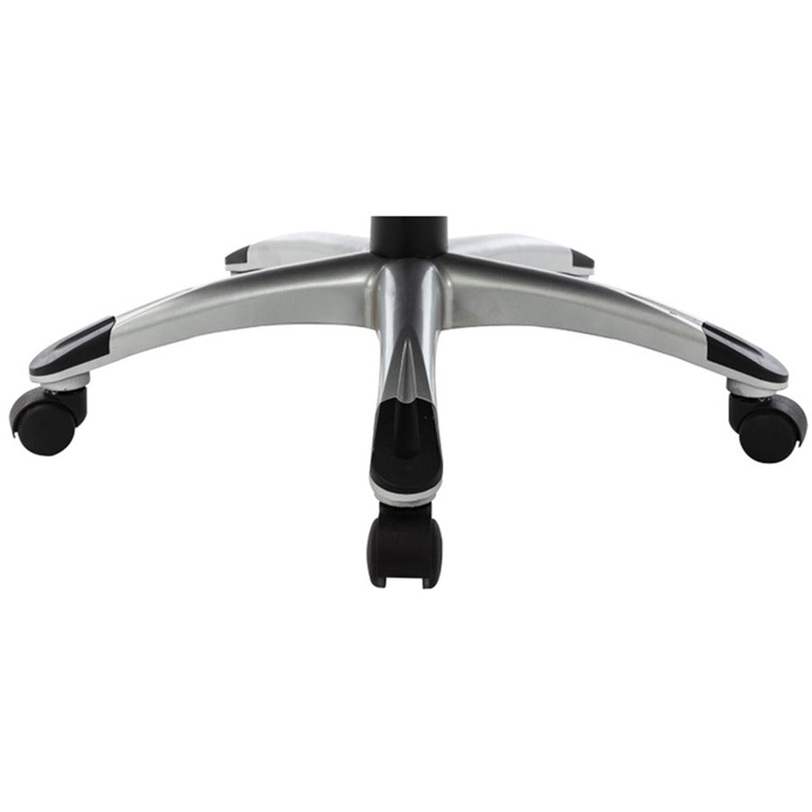 Lorell Westlake Series Executive High-Back Chair - Saddle Leather Seat - Black Polyurethane Frame - Saddle - 1 Each