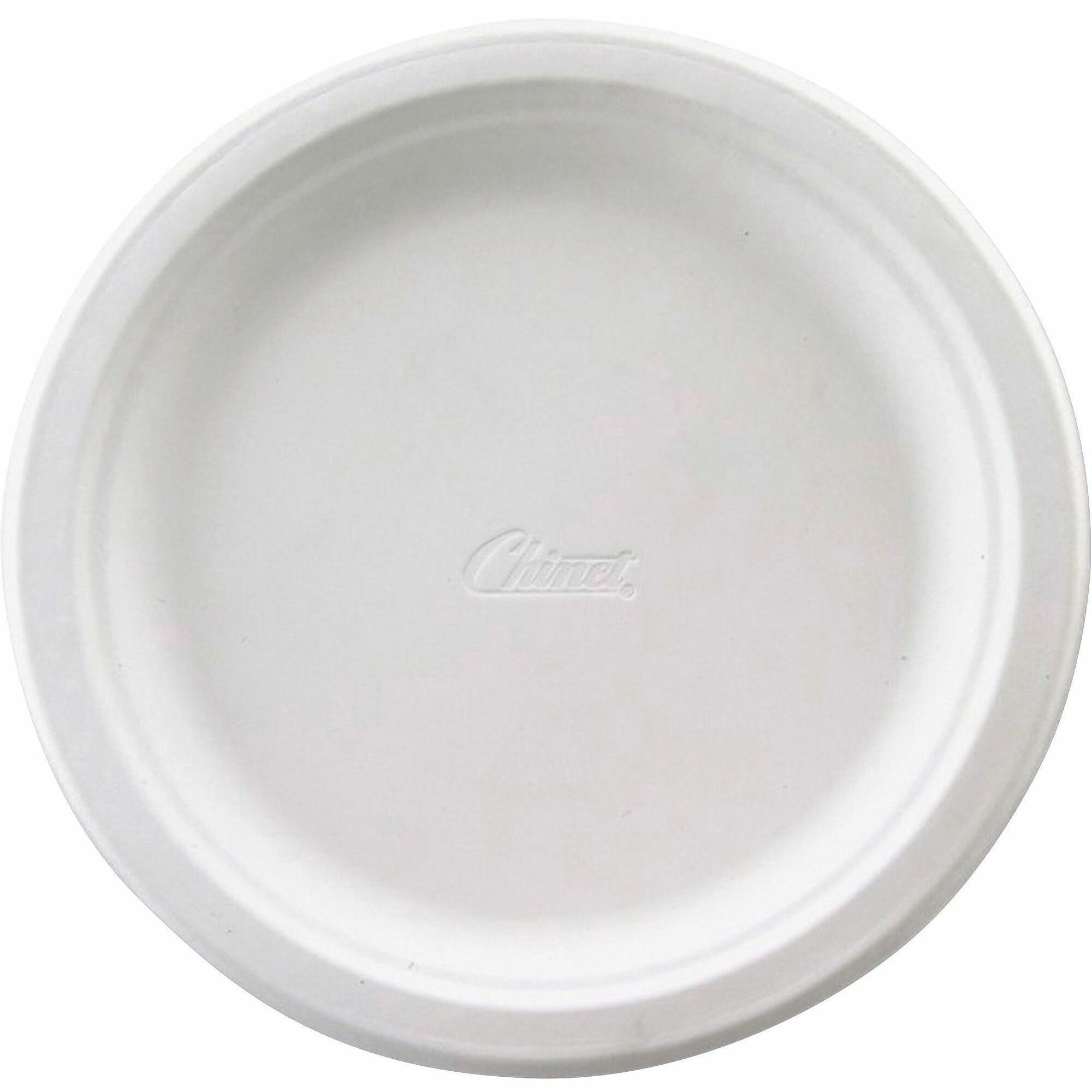 Chinet 6-3/4" Premium Tableware Plates - White - 125 / Pack