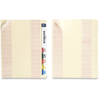 Smead Self-Adhesive End Tab Converters - 3.25" Width x 9.25" Length - Manila Divider - Recycled - 200 / Box - 