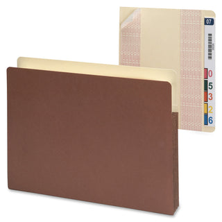 Smead Self-Adhesive End Tab Converters - 3.25" Width x 9.25" Length - Manila Divider - Recycled - 200 / Box - 