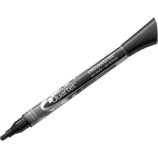 Quartet EnduraGlide Dry-Erase Markers, Fine Tip, Black, 12 Pack - Fine Tip , Black, 12 Pack