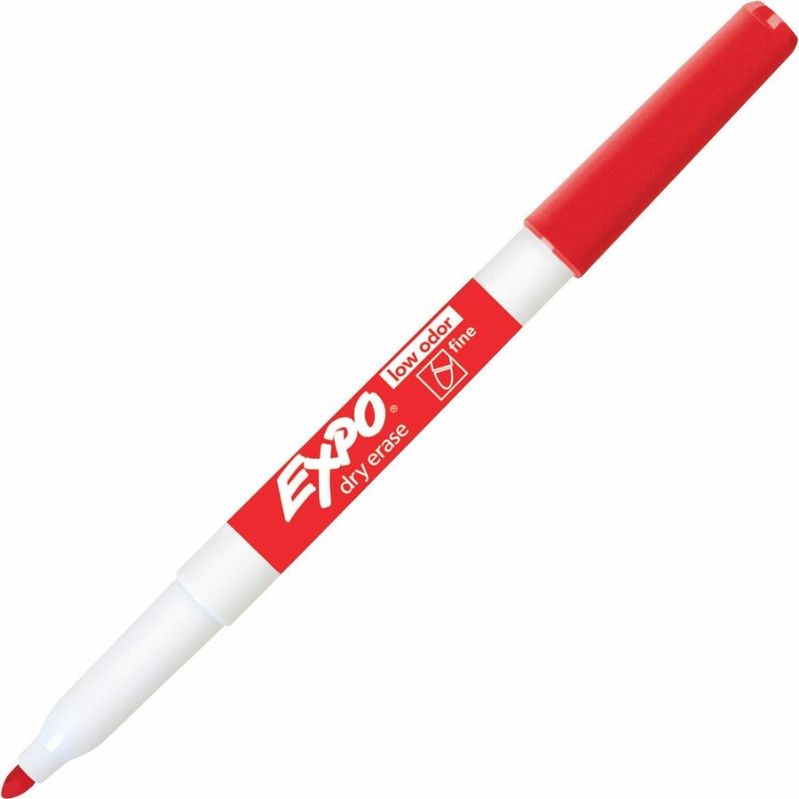 Expo Low-Odor Dry-erase Markers - Fine Marker Point - Assorted - 4 / Set - 