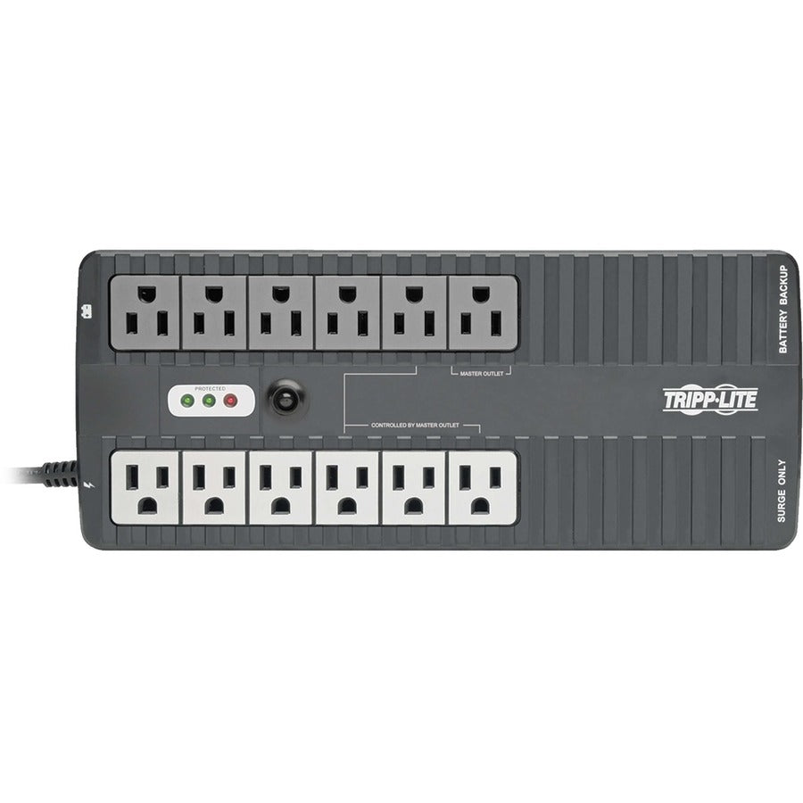 ECO Series Energy-Saving Standby UPS with USB, 12 Outlets, 750 VA, 420 J
