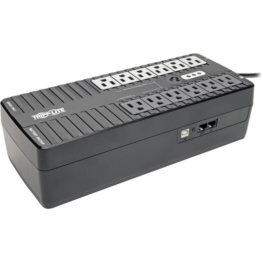 ECO Series Energy-Saving Standby UPS with USB, 12 Outlets, 750 VA, 420 J
