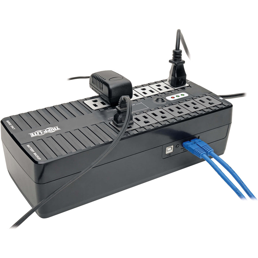 ECO Series Energy-Saving Standby UPS with USB, 12 Outlets, 750 VA, 420 J