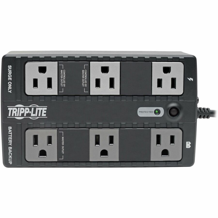 ECO Series Energy-Saving Standby UPS, 6 Outlets, 350 VA, 316 J