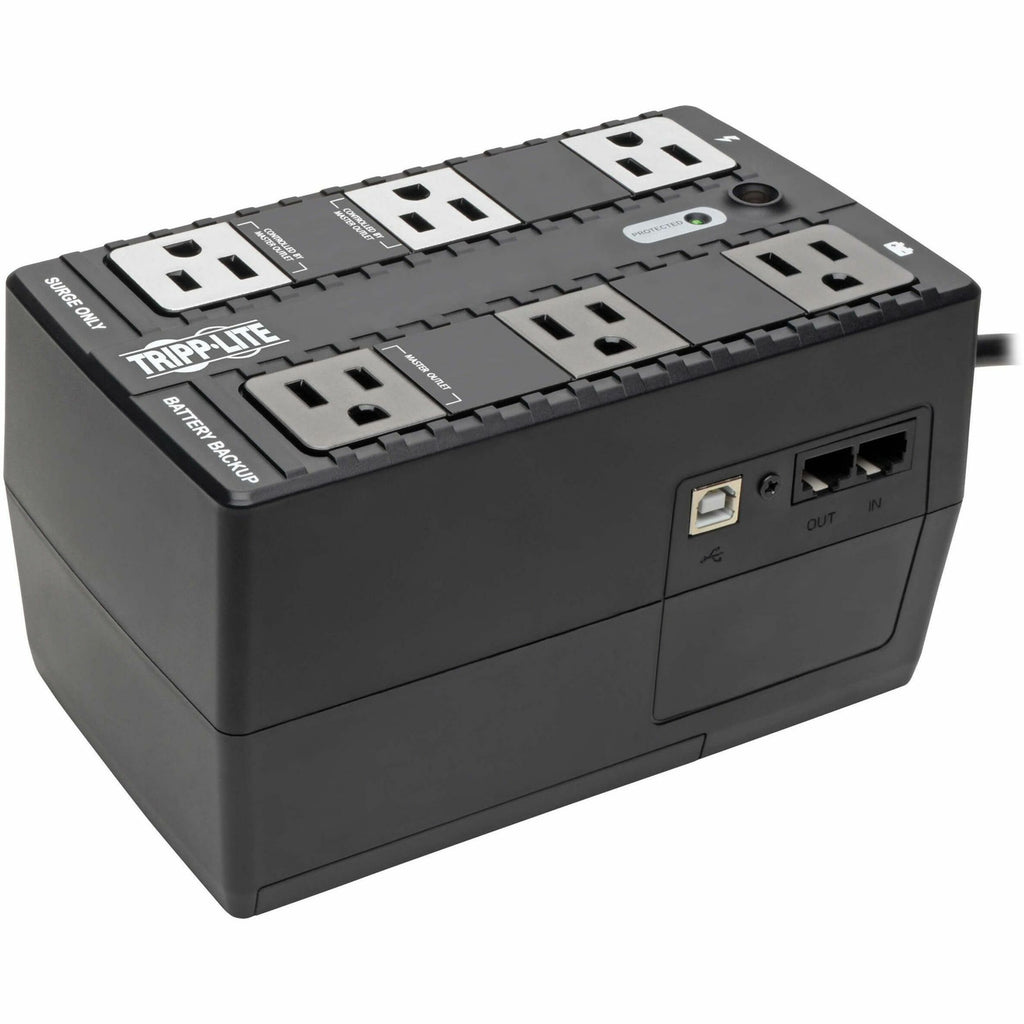 ECO Series Energy-Saving Standby UPS, 6 Outlets, 350 VA, 316 J