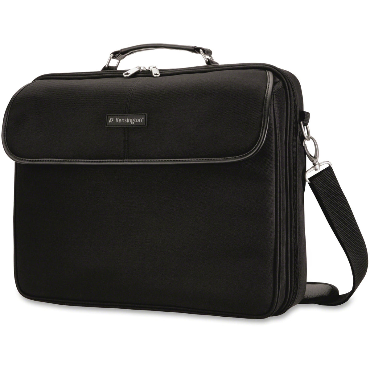 Simply Portable 30 Laptop Case, Fits Devices Up to 15.6", Polyester, 15.75 x 3 x 13.5, Black