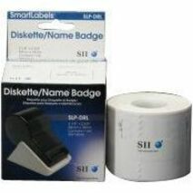 SLP-DRL Self-Adhesive Name Badge/Diskette Labels, 2.12" x 2.75", White, 320 Labels/Roll