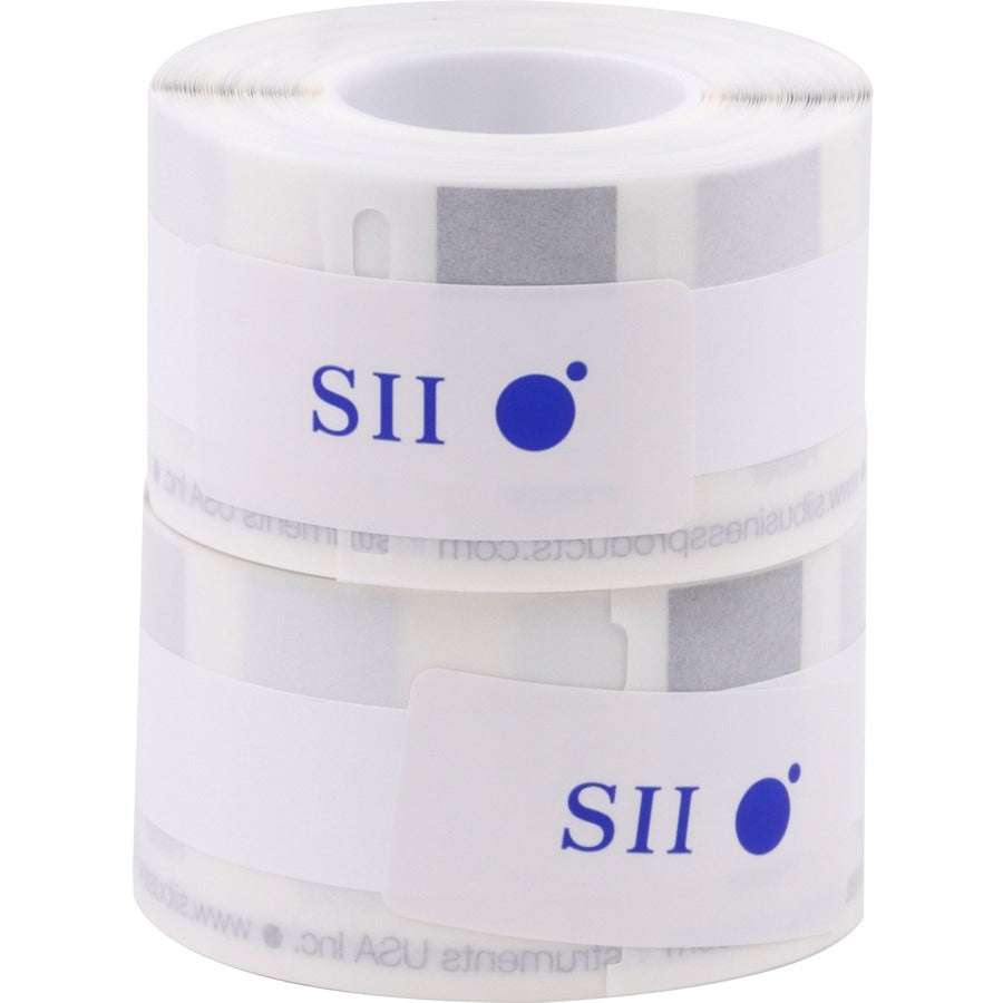 SLP-FLW Self-Adhesive File Folder Labels, 0.56" x 3.43", White, 130 Labels/Roll, 2 Rolls/Box