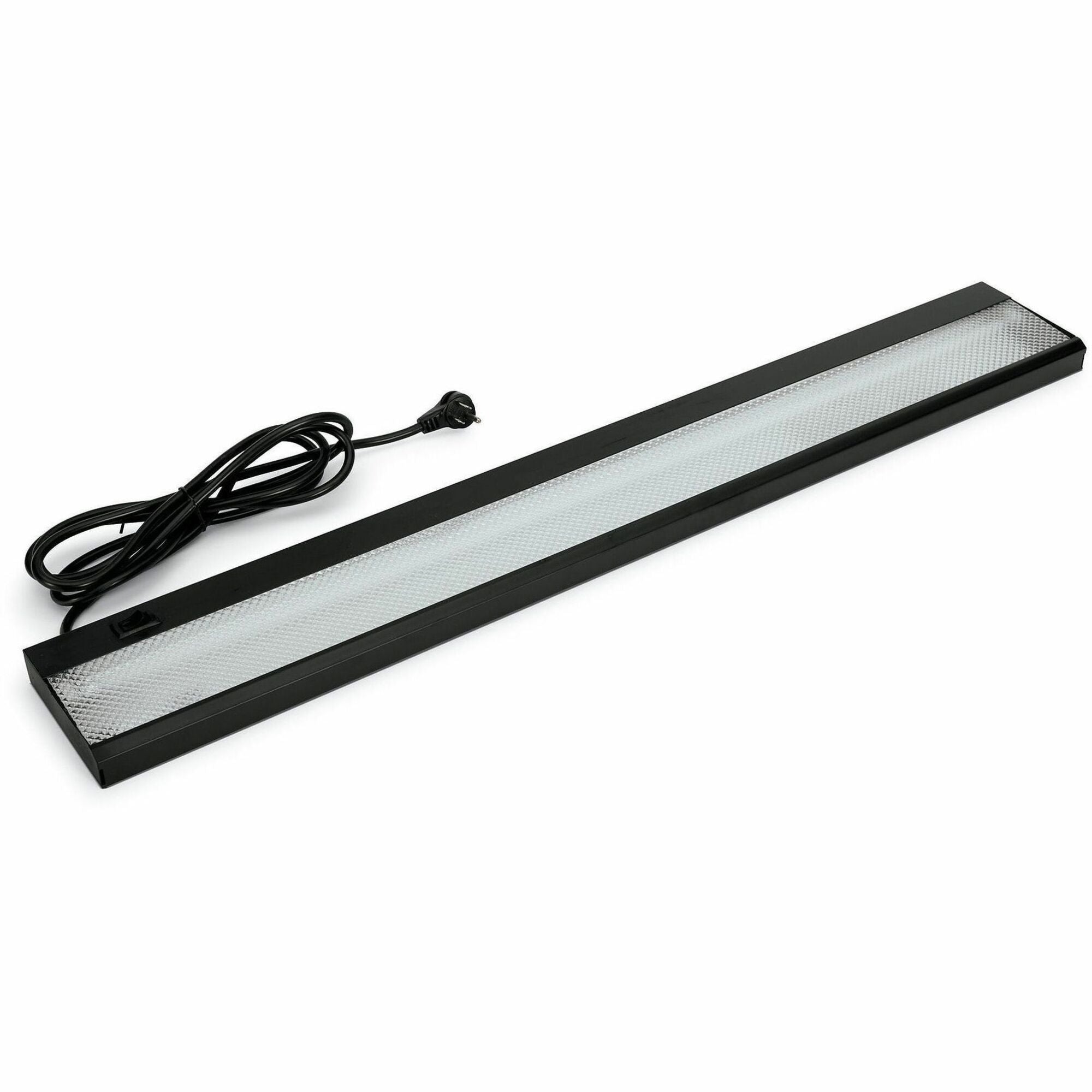 Task Light For Stack-On Storage Unit, 34.63w x 3.69d x 1.13h, Black