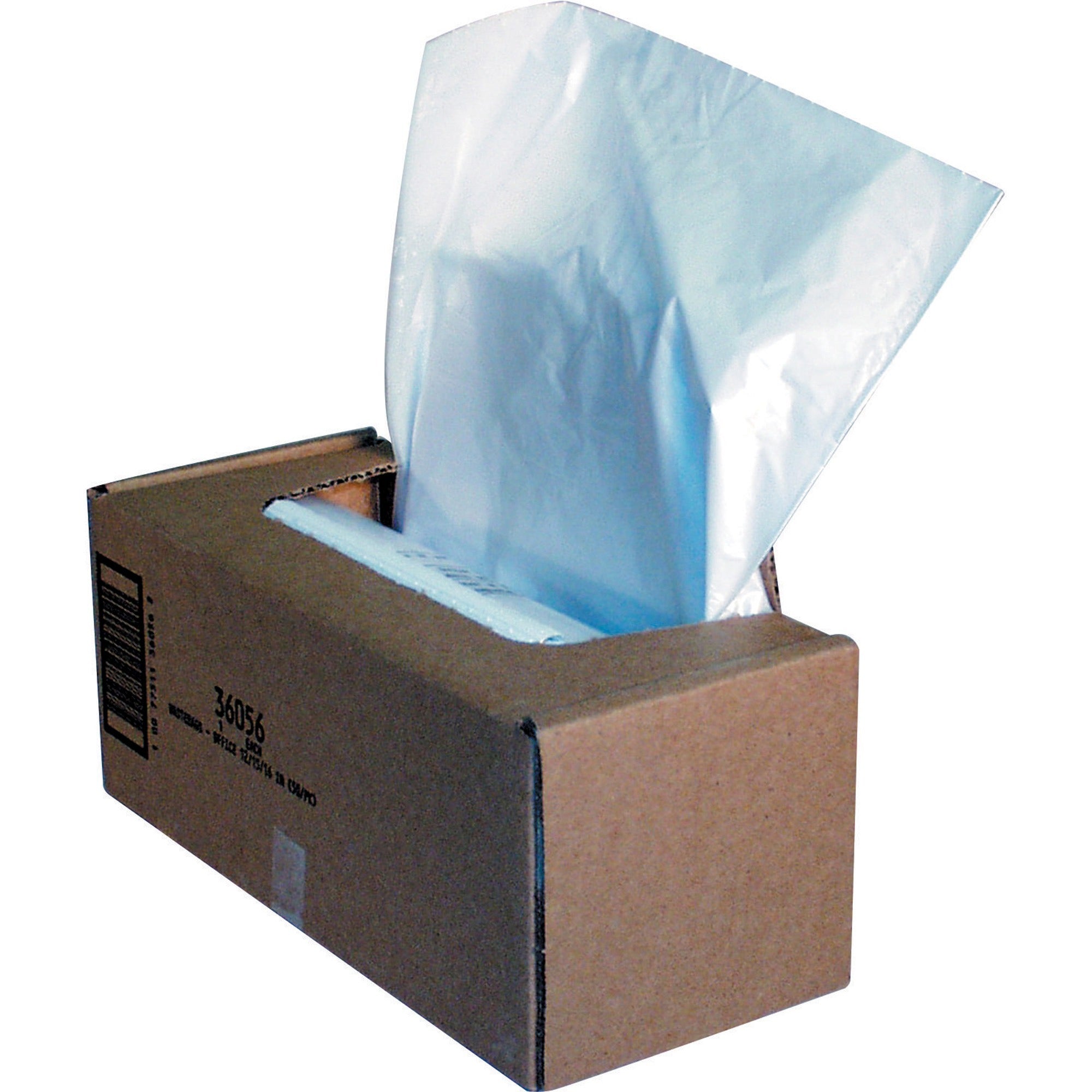 Shredder Waste Bags, 25 gal Capacity, 50/Carton