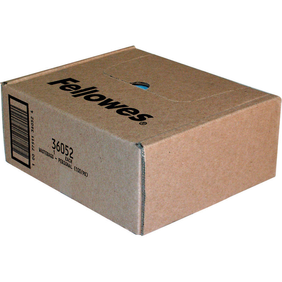Shredder Waste Bags, 6-7 gal Capacity, 100/Carton