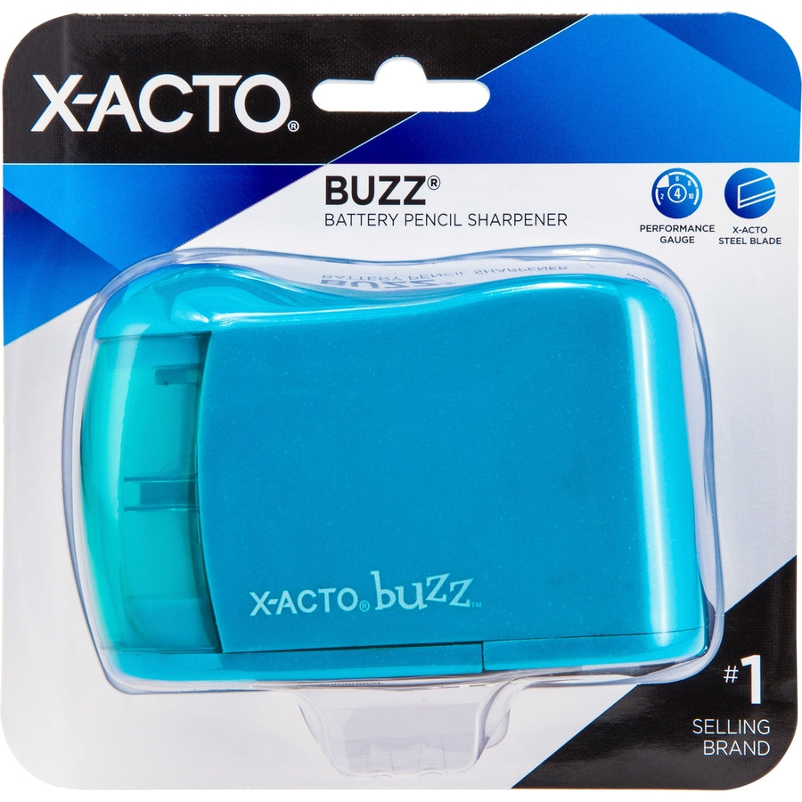 Elmer's Exacto Buzz Pencil Sharpener - Handheld - Assorted - 1 Each - 