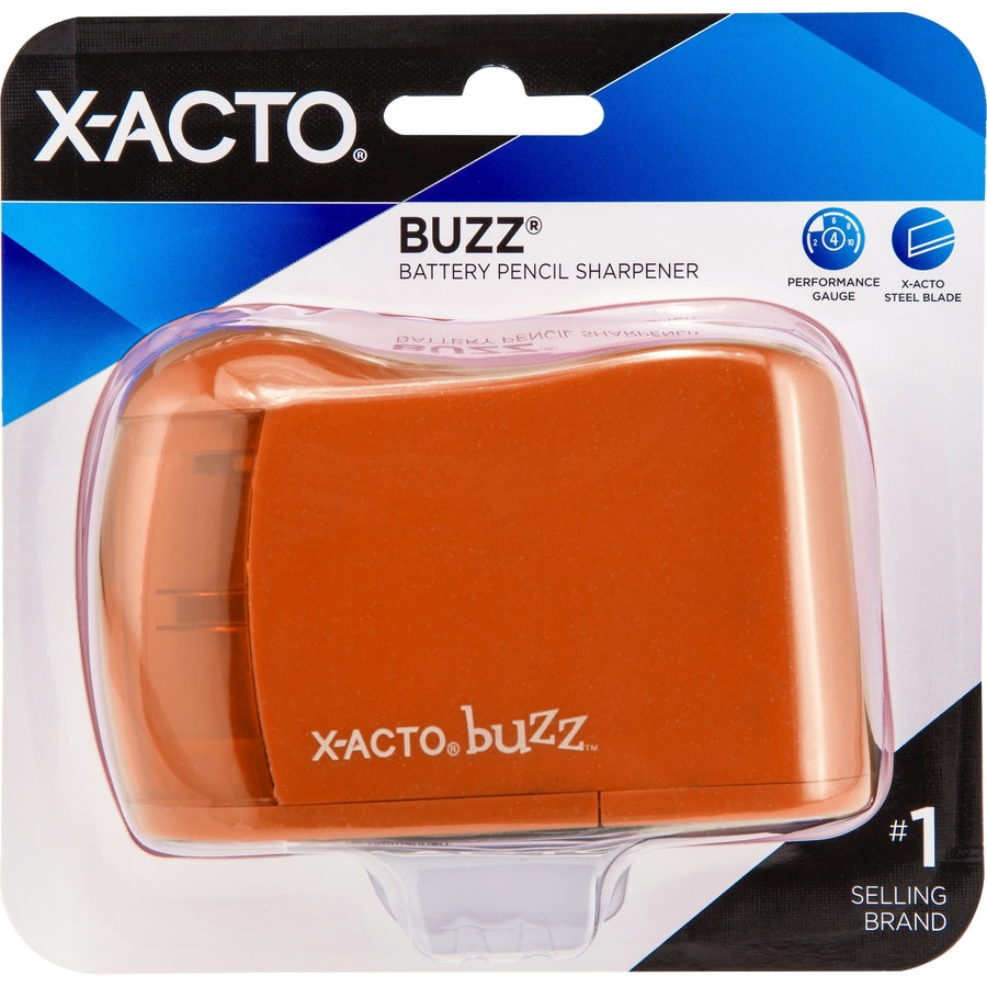 Elmer's Exacto Buzz Pencil Sharpener - Handheld - Assorted - 1 Each