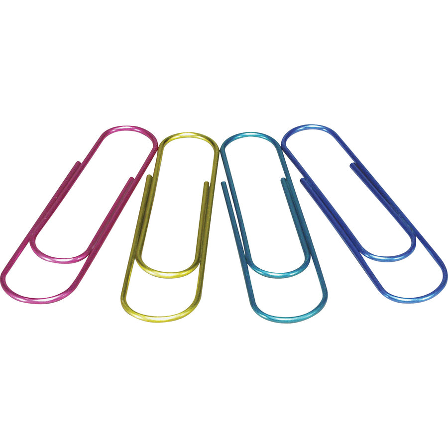 baumgartens-jumbo-metallic-paper-clips-4-length-x-1-width-1each-assorted-metal_bau26740 - 4