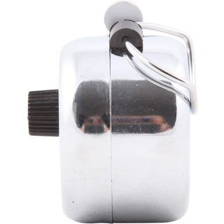 Baumgartens Handheld Tally Counter - 4 Digit - Finger Ring - Handheld - Metal - Black - 