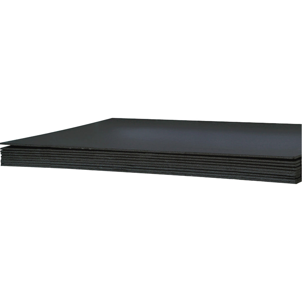 UCreate Foam Board - Art, Craft, Mounting, Display, Classroom Activities, Frame - 22"Height x 28"Width x 15.6 ftThickness x 27"Length - 5 / Carton - Black - Polystyrene - 
