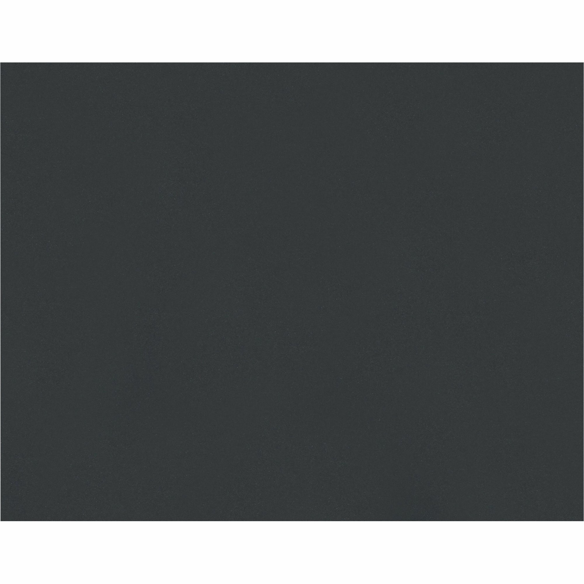 Pacon Railroad Board - Art, Mat, Mounting, Block Printing, Marker, Stenciling, Poster - 22"Height x 28"Width - 25 / Carton - Black