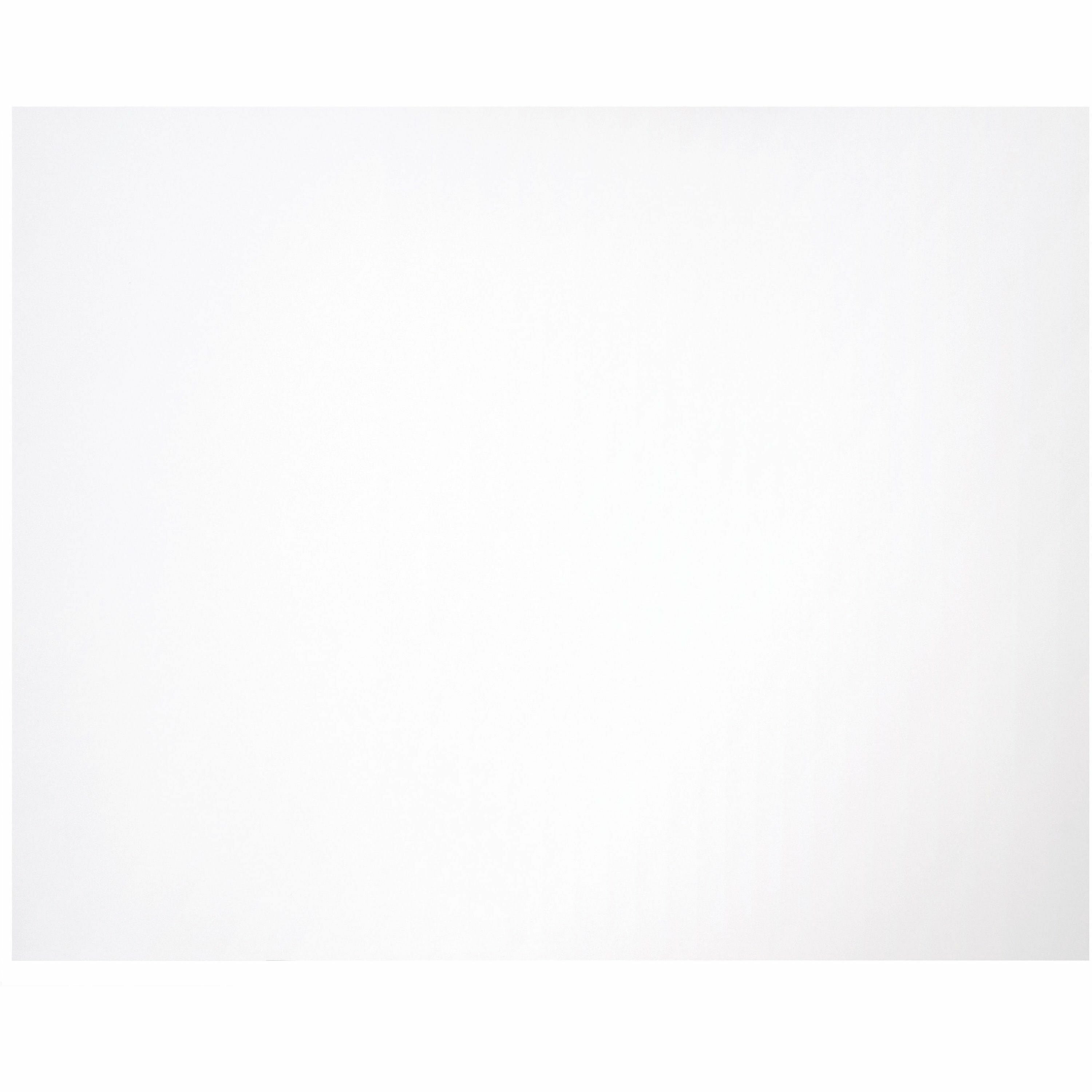 UCreate Coated Poster Board - Printing - 22"Height x 28"Width x 1"Length - 100 / Carton - White