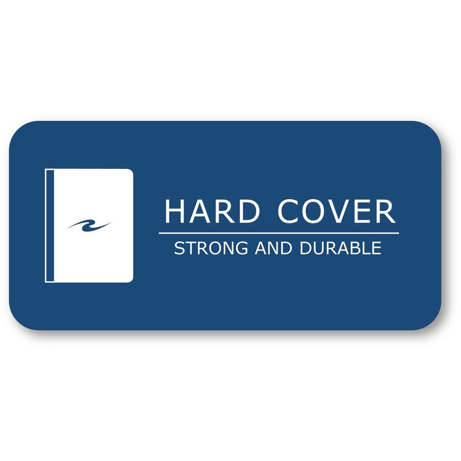 Roaring Spring College Ruled Hard Cover Composition Book - 100 Sheets - 200 Pages - Printed - Sewn/Tapebound - Both Side Ruling Surface - Red Margin - 15 lb Basis Weight - 56 g/m2 Grammage - 9 3/4" x 7 1/2" - 0.50" x 7.5" x 9.8" - White Paper - - 