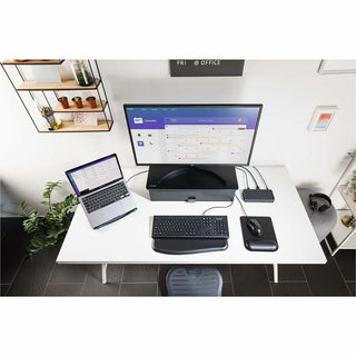 Keyboard for Life Slim Spill-Safe Keyboard, 104 Keys, Black