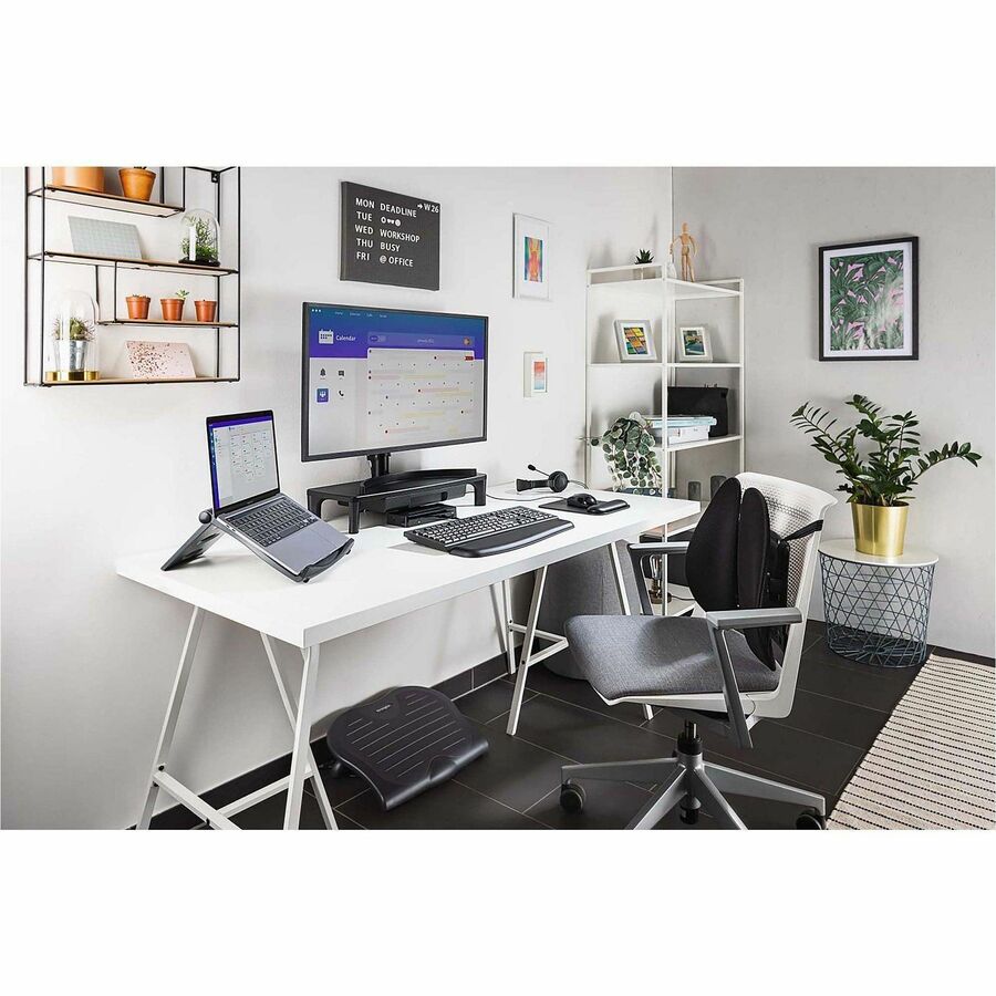 Keyboard for Life Slim Spill-Safe Keyboard, 104 Keys, Black
