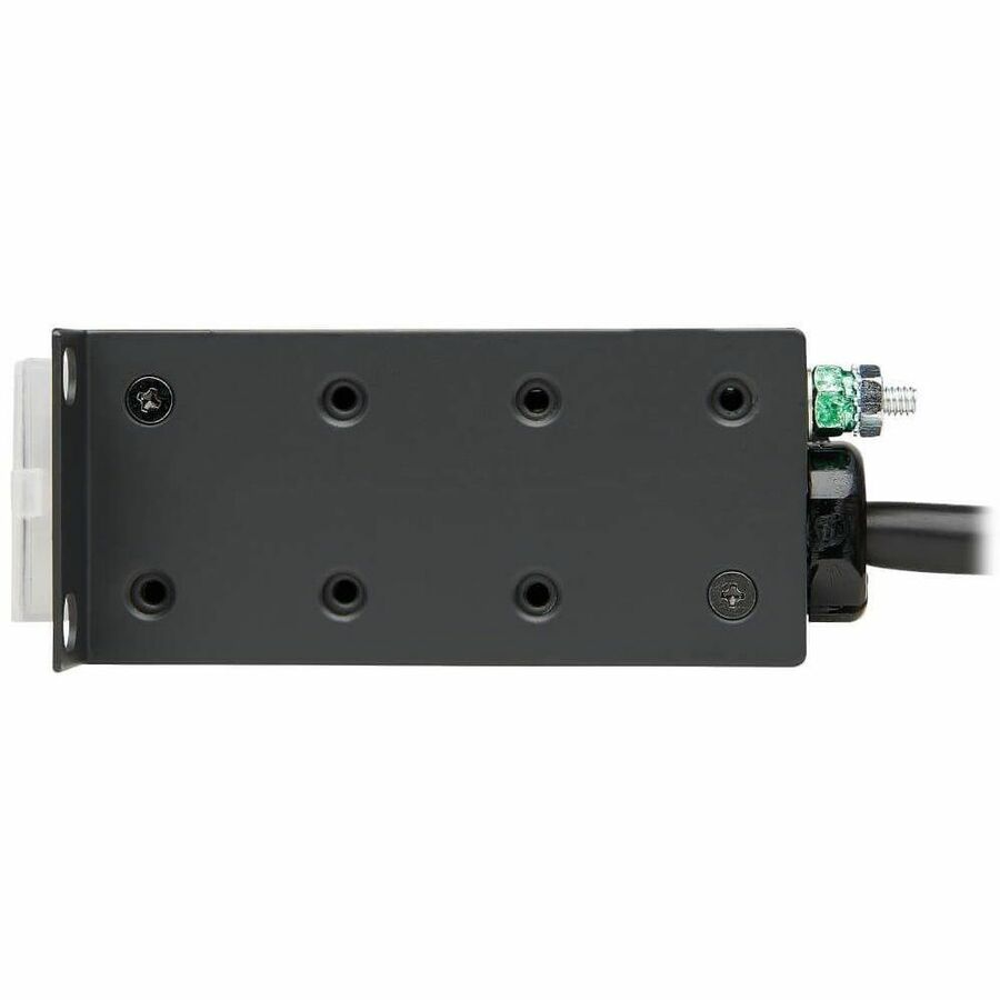 Tripp Lite by Eaton Power Strip Rackmount Metal 120V 5-15R Right Angle 12 Outlet 1U - NEMA 5-15P - 12 NEMA 5-15R