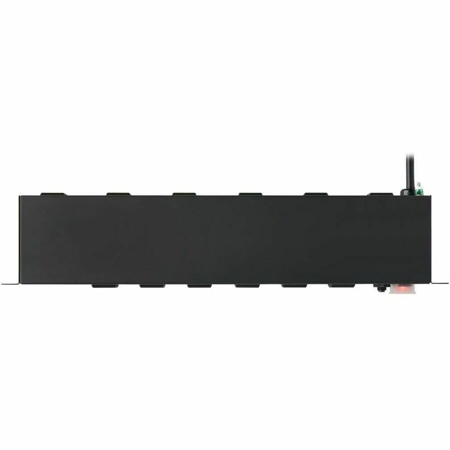 Tripp Lite by Eaton Power Strip Rackmount Metal 120V 5-15R Right Angle 12 Outlet 1U - NEMA 5-15P - 12 NEMA 5-15R