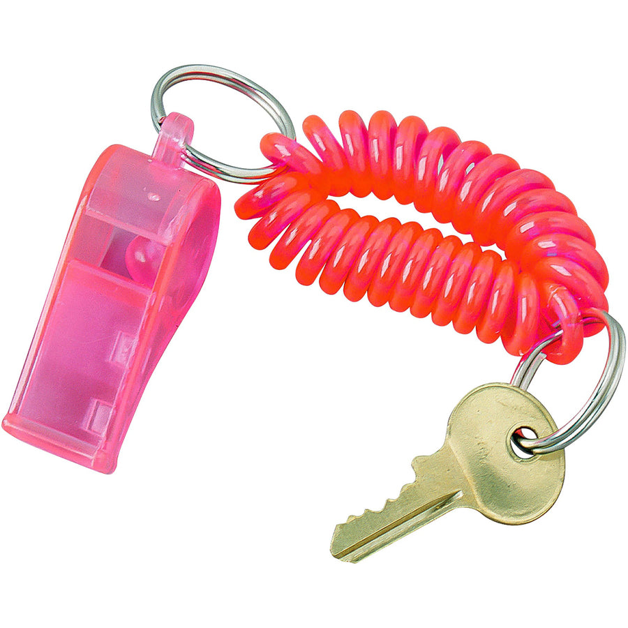 Baumgartens Plastic Wrist Coil Key Chains - 1 Each - Assorted - 