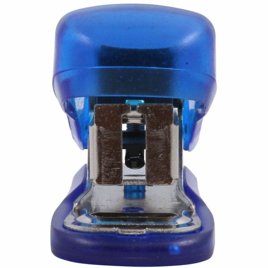 Baumgartens Translucent Plastic Mini Staplers - Mini - 1 Each - Assorted