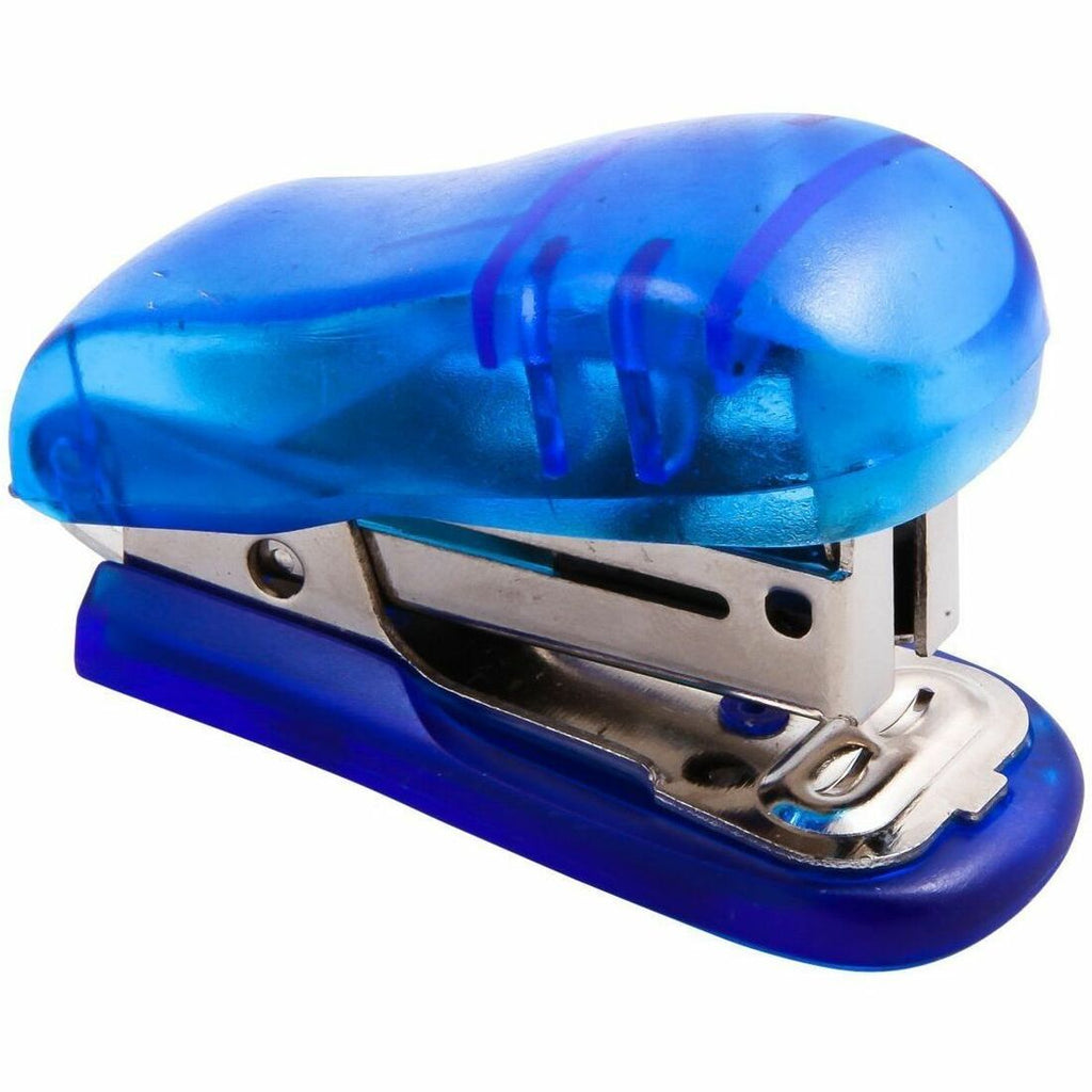 Baumgartens Translucent Plastic Mini Staplers - Mini - 1 Each - Assorted