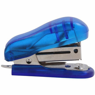 Baumgartens Translucent Plastic Mini Staplers - Mini - 1 Each - Assorted